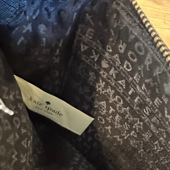 Kate Spade Black Leather Wristlet Clutch - Picture 3 of 5